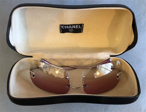 chanel aviator sunglasses sale|vintage Chanel aviator sunglasses.